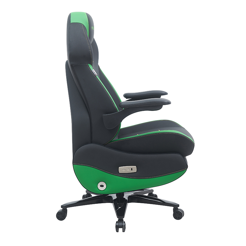 XL-6683 Sedia da gaming con poggiapiedi e schienale elettrico regolabile