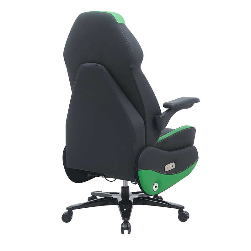 XL-6683 Sedia da gaming con poggiapiedi e schienale elettrico regolabile