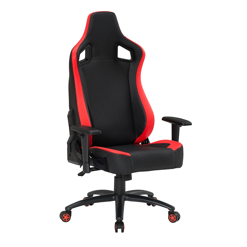 XL-2299-2 Sedia da gaming Wright nera e rossa con barra a gas a 4 stadi