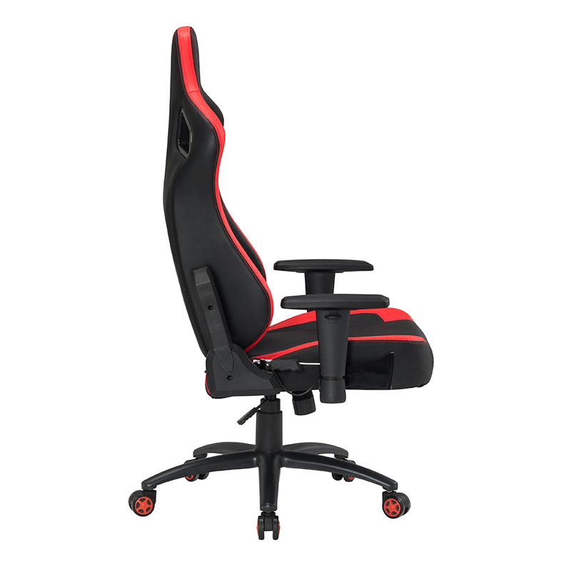 XL-2299-2 Sedia da gaming Wright nera e rossa con barra a gas a 4 stadi