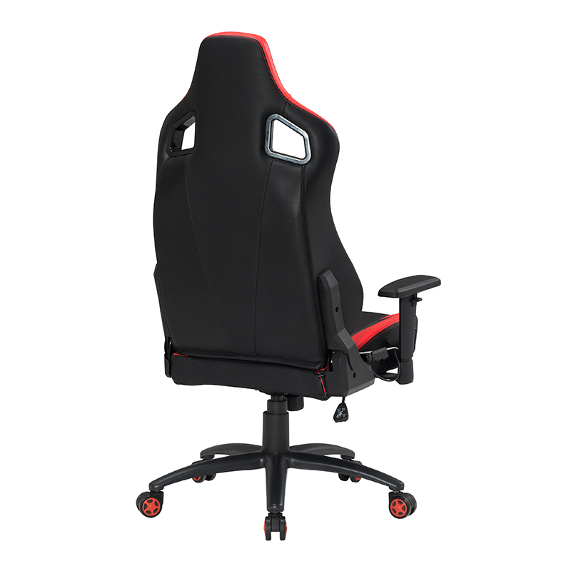 XL-2299-2 Sedia da gaming Wright nera e rossa con barra a gas a 4 stadi