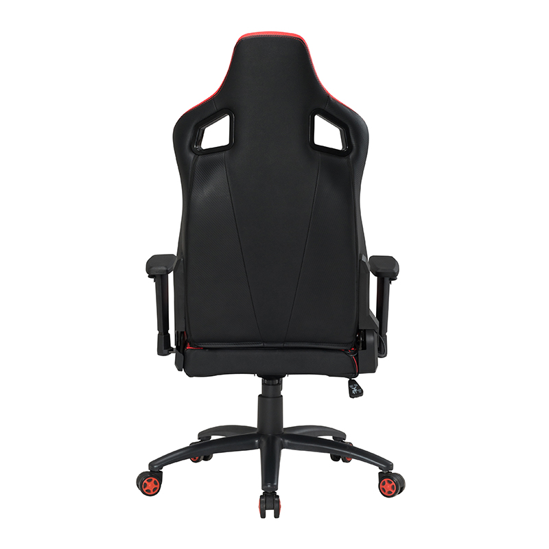 XL-2299-2 Sedia da gaming Wright nera e rossa con barra a gas a 4 stadi