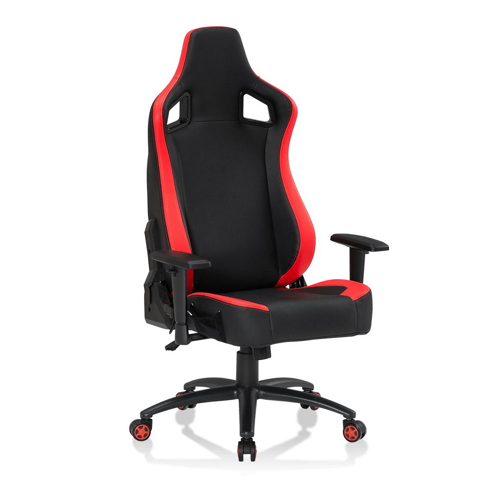 XL-2299-2 Sedia da gaming Wright nera e rossa con barra a gas a 4 stadi