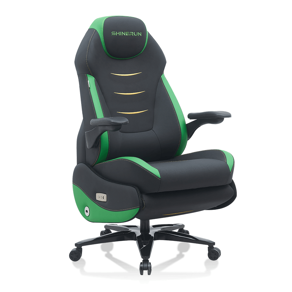 XL-6683 Sedia da gaming con poggiapiedi e schienale elettrico regolabile